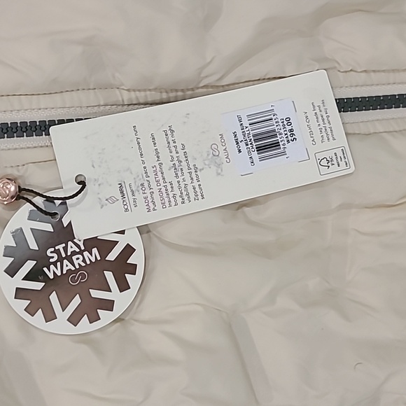 CALIA Women's Cold Dash Run Vest, Size Small, Chantilly - Picture 6 of 6